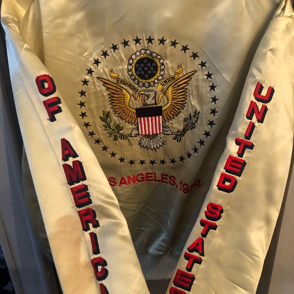 Vintage 1984 LA Olympic bomber jacket